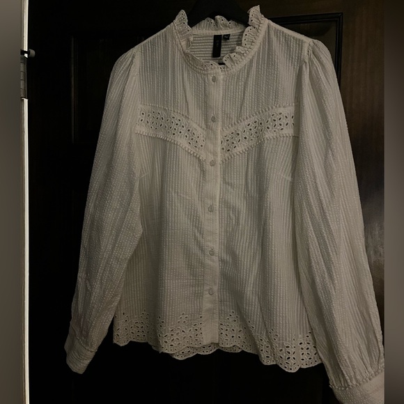 Y.A.S. White blouse - US L - Picture 2 of 6